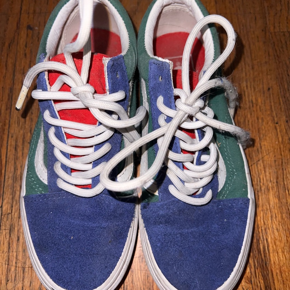 Vans Kids Sneakers - Red, Green, Blue